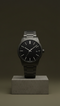 Montre acier poli mouvement automatique